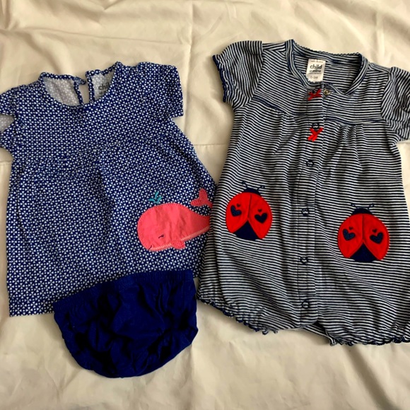Vguc set of 2 carters outfits - Picture 1 of 4